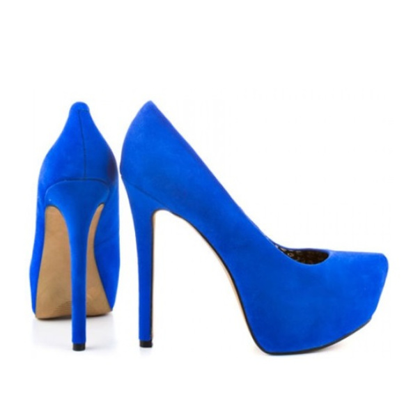 Jessica Simpson Jasmint heels in Americana blue - Picture 3 of 7